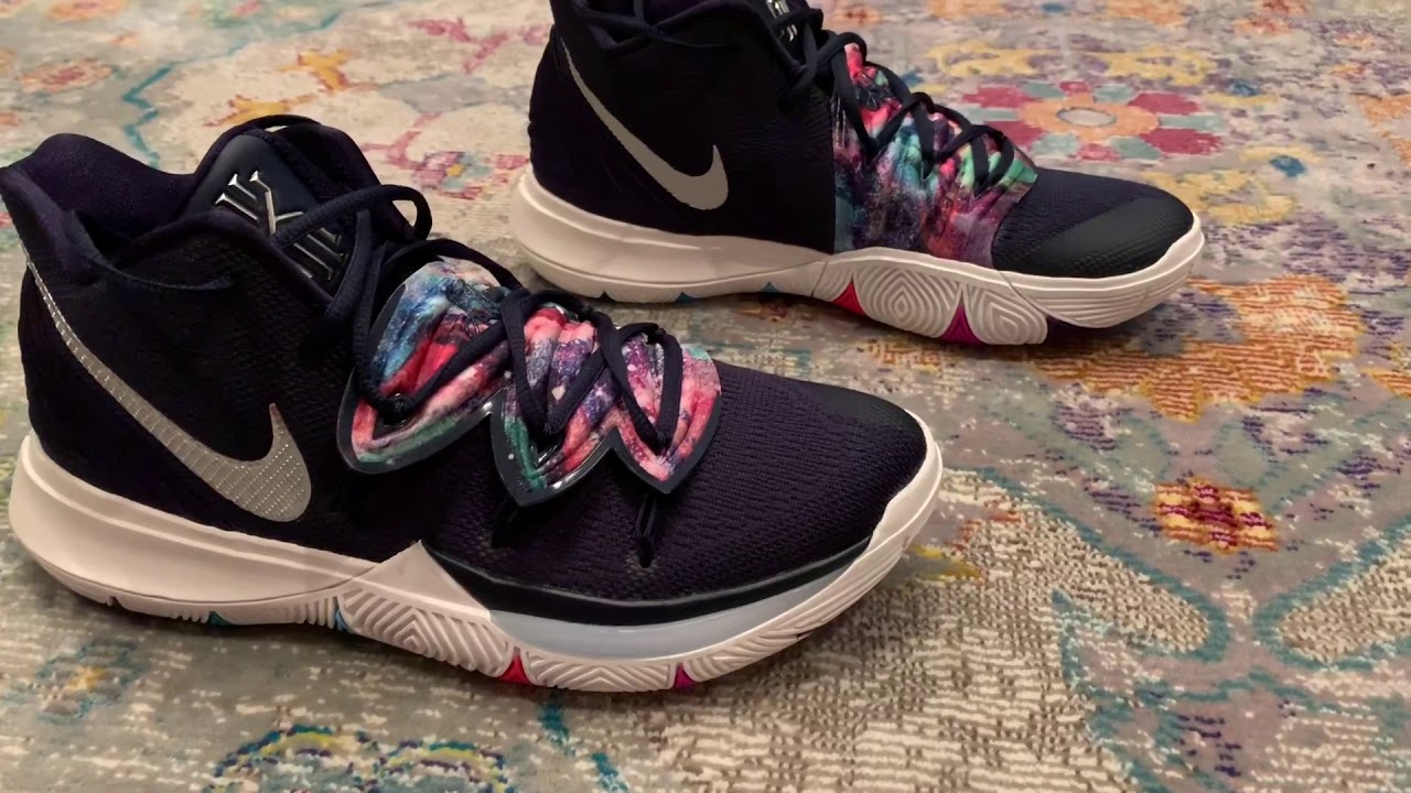 Kyrie 5 Multicolor Detailed Look And On 