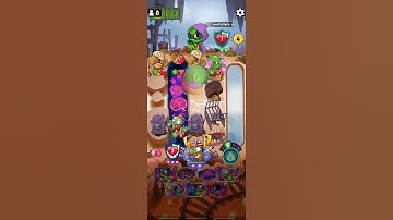 The battle will be determined by the block meter #pvzheroes #daily_pvz #daily #pvz #pvzh #shorts