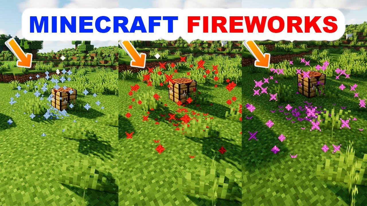 How to Make Fireworks in Minecraft 2023 [Minecraft Tutorial]