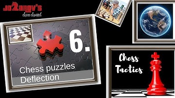 Chess tactics - Chess puzzles - Deflection