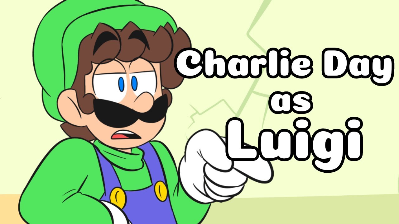 Charlie Day as Luigi  collab w/ my bro 