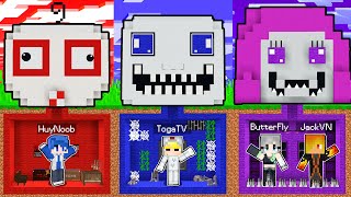 TÔ GÀ THỬ THÁCH 24H XÂY HẦM ÔNG KẸ TRONG MINECRAFT*HẦM NGƯỜI ĐÀN ÔNG BÊN CỬA SỔ VÀ BÀ KẸ BÊN CỬA SỔ