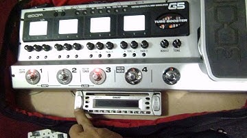 Zoom G5  Scroll Button Mod+switch box. sony