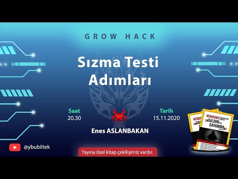 Grow Hack - Sızma Testi Adımları