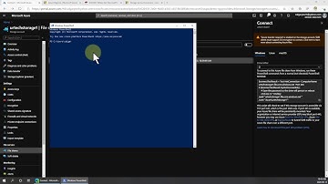 How to Setup a File Share in the Microsoft Azure Cloud Map a Drive Letter Use Azure Storage Explorer