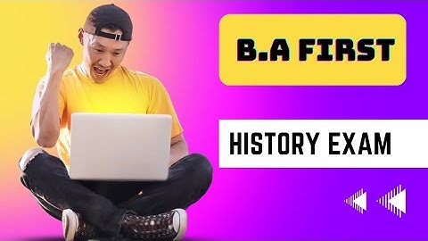 B.A. 1st Semester History Exam Paper| Guru Jambheshwar university Hisar|