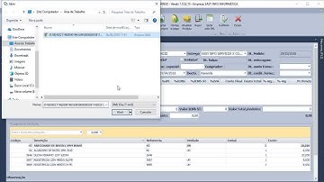 Gerar pedido de compra pelo XML do fornecedor