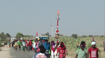 रामदेवरा(रूणिचा) पैदल यात्रियों का आनंद..बीकानेर से रूणिचा धाम