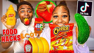 Trying WEIRD TIKTOK Food Combinations... *INSANE FOOD HACKS*