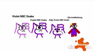 Polly The Pea Tv Ads On Jeffelodeon The Purple Nbc Snake Family Gets Grounded Intro 2025