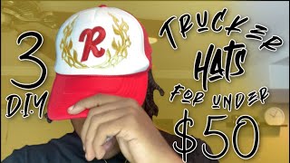 Trucker Hats for the Low | 3 for Under $50 | Prince Rashan