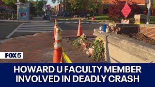 Howard University faculty member involved in crash that killed student