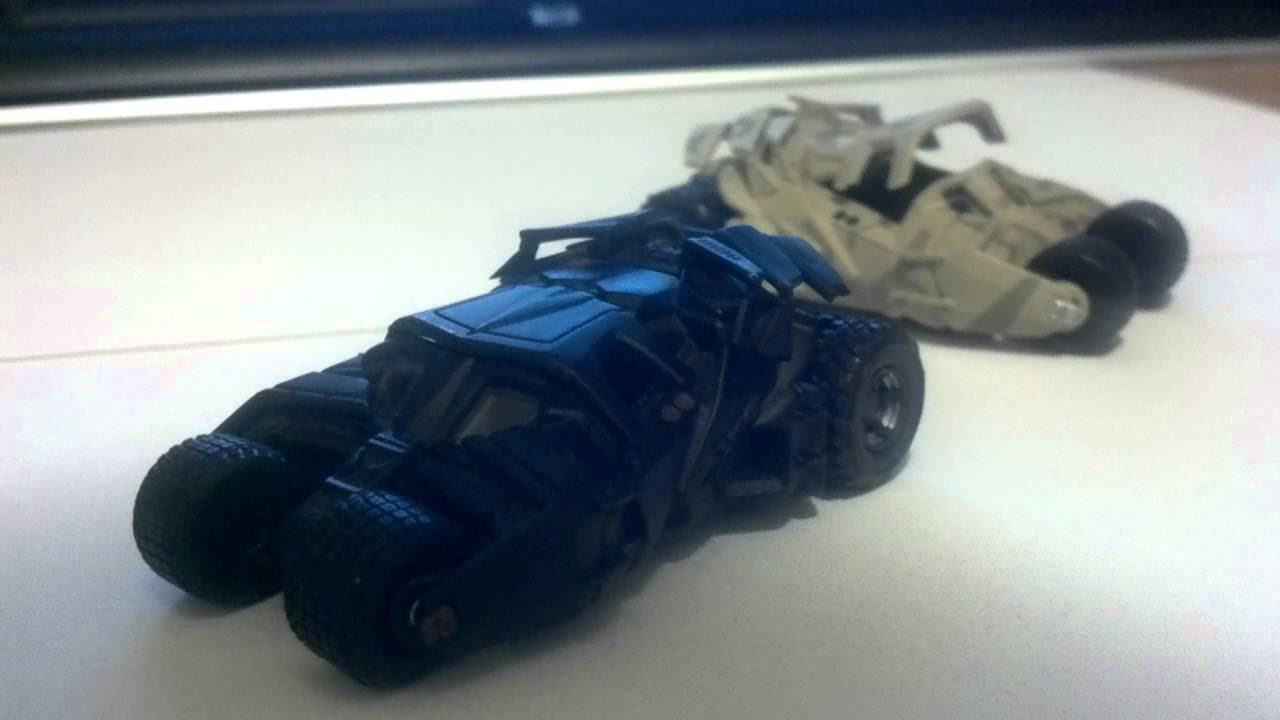 Hot Wheels 1:64 Batman Begins Tumbler Set Review - YouTube