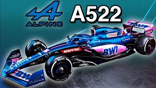 2022 Alpine A522 First Look and Technical Impressions! Formula 1 2022 Car Launch