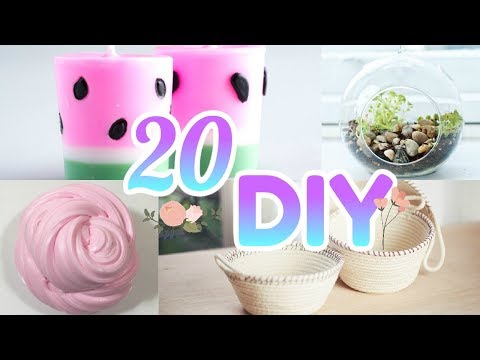 20 DIY à Faire Absolument !! Décor, Slime Etc.. COMPILATION ????