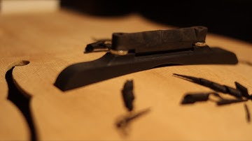 Making a bridge for an Archtop Instrument.