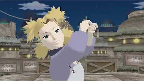 Temari drops it