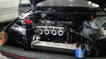 205 gti 8v first start jenvey throttle bodies s60 dta