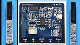 إصلاح جهاز ضبط اشارة الأقمار الإصطناعية GTMEDIA V8 Finder V-73 HD