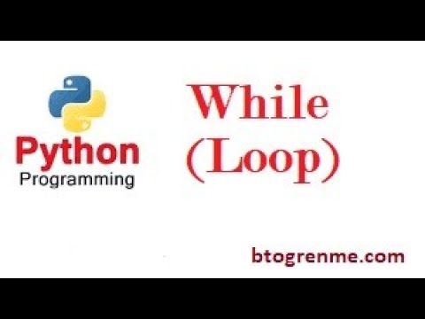 Ders 3: Python döngüler, while döngüsü - YouTube