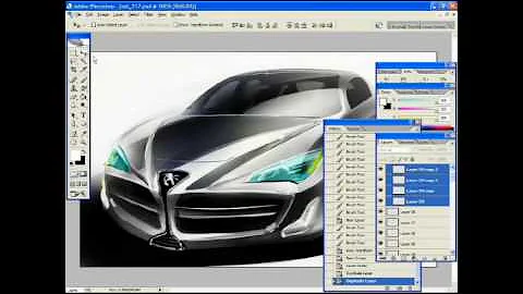 Car Design Rendering Tutorial