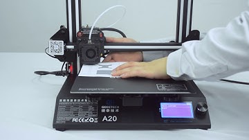 Manual Level on GEEETECH A20