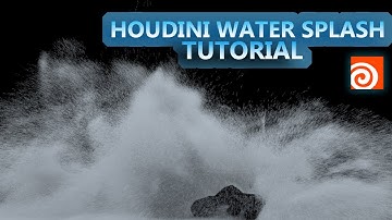 Houdini Water Splash Tutorial | Flip Simulation | Houdini | #sidefx #houdini
