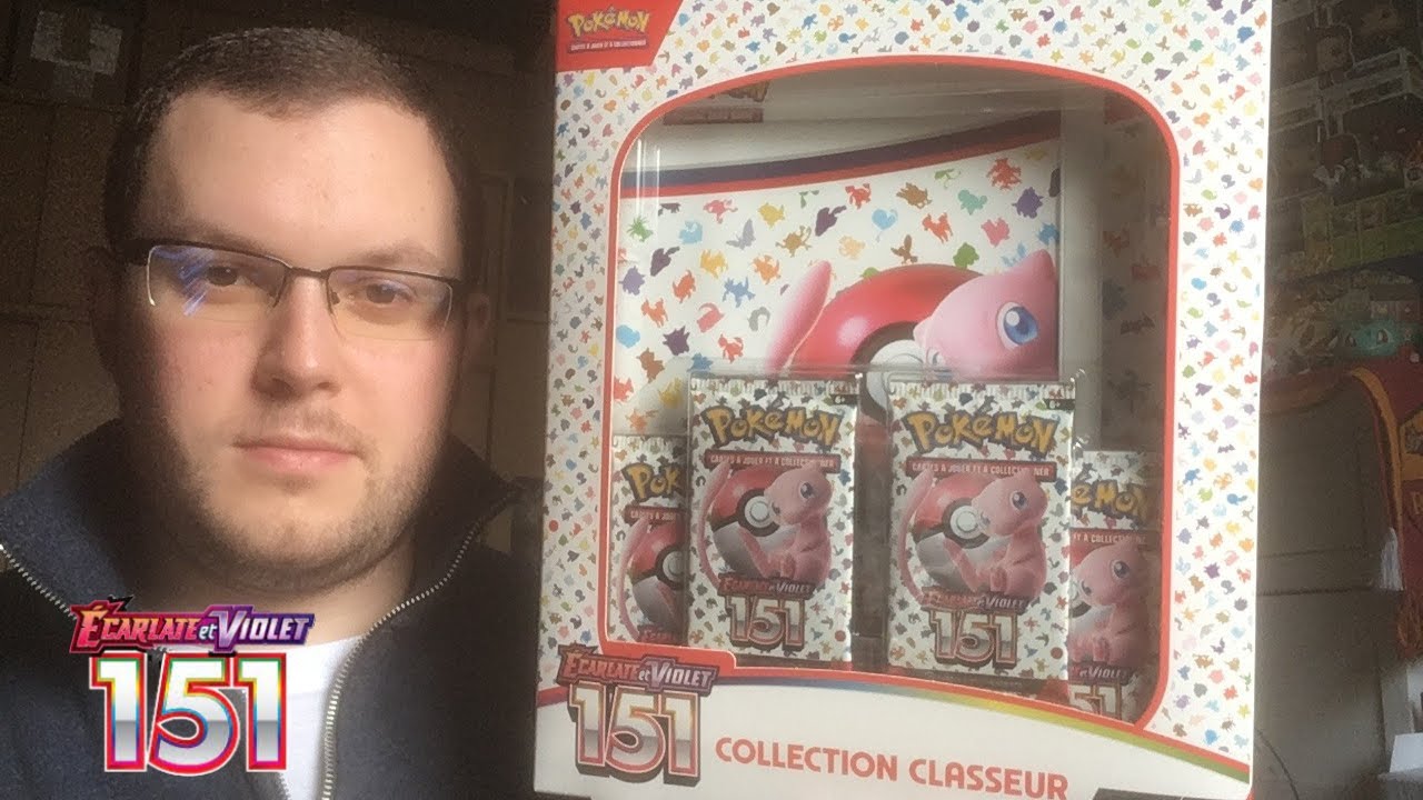 Coffret Pokémon Collection Classeur – 151 – Ecarlate et Violet