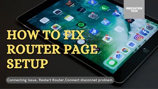 Wifi Router page setup Connecting Issue Resolve screenshot 3