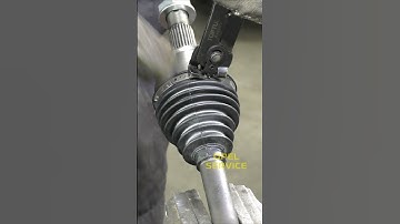 A simple and quick method for installing clamps on the half shaft #shorts