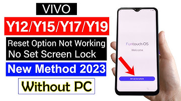 Vivo Y12/Y15/Y17/Y19  FRP BYPASS with Ease Trick 🚀 2023 (Without Computer) | 100% Work
