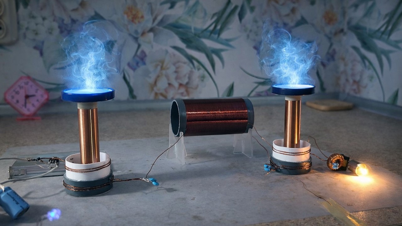 Съём СЭ. Бесплатная ЭНЕРГИЯ с применением РЕЦИКЛИНГОВЫХ катушек