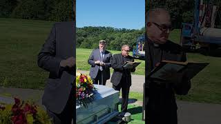 Graveside sservice for Thomas J. Kelly 