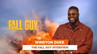 The Fall Guys Winston Duke on favourite stunt scenes, David Leitch & growing up in the Caribbean