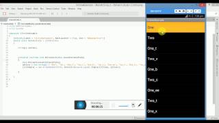 Xamarin.Android ListView Example using ListActivity - Part 2 (English Version)