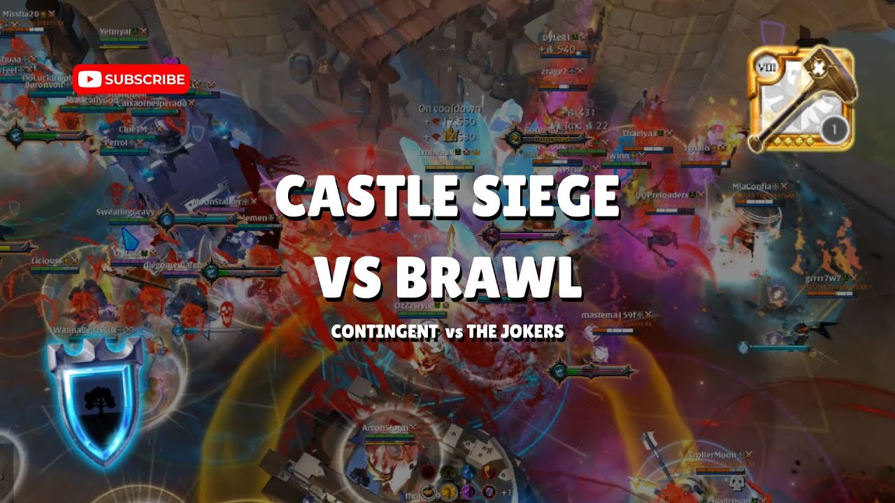 Contingent vs The Jokers | Caller POV | Albion Online ZvZ