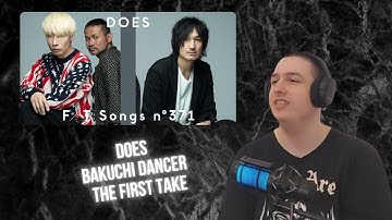 French Guy First Time Reacting To  DOES - Bakuchi Dancer / THE FIRST TAKE Gintama Insert Song