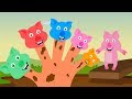 поросенок Палец семейного | малыши песня | Piggy Finger Family | Songs in Russia | Nursery Rhymes