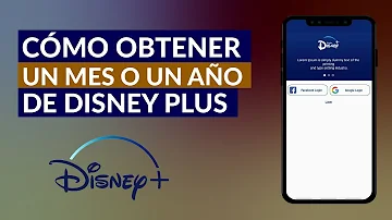 ¿Cómo consigo 1 año de Disney Plus?