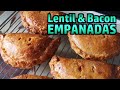 Lentil & Bacon Empanada-Style Pasties