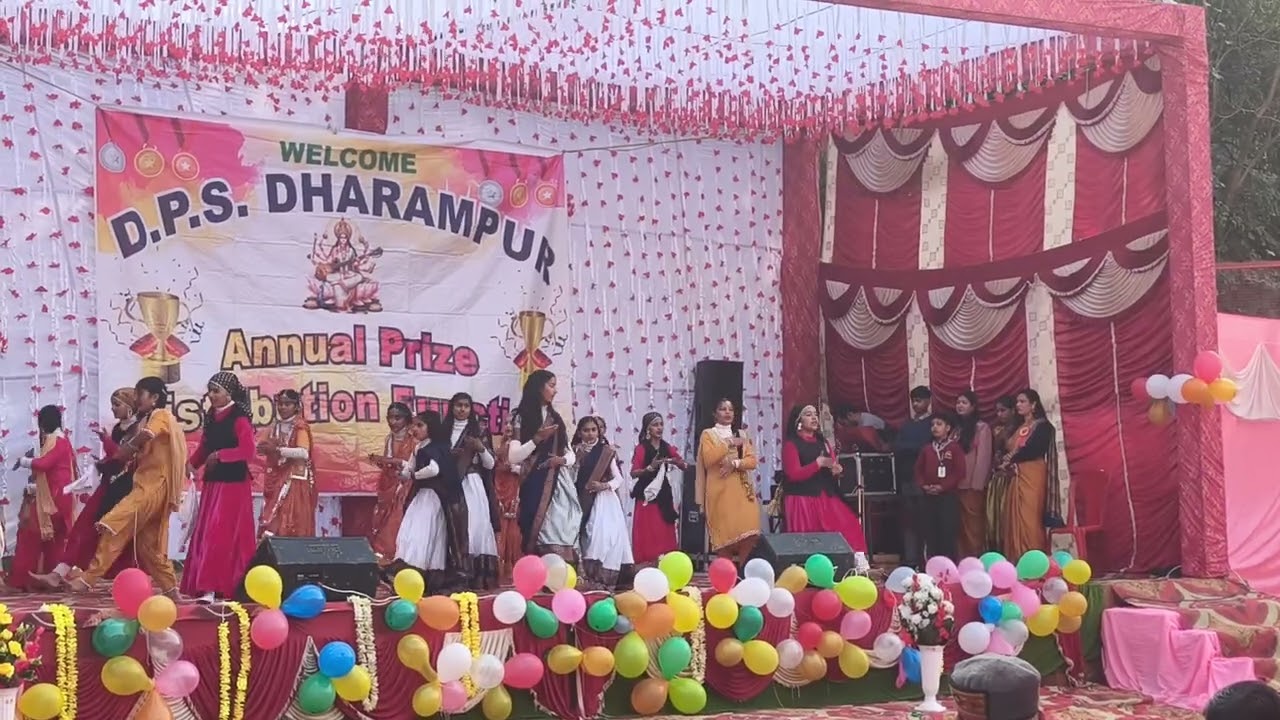 Annual prize Distribution Function DPS Dharampur