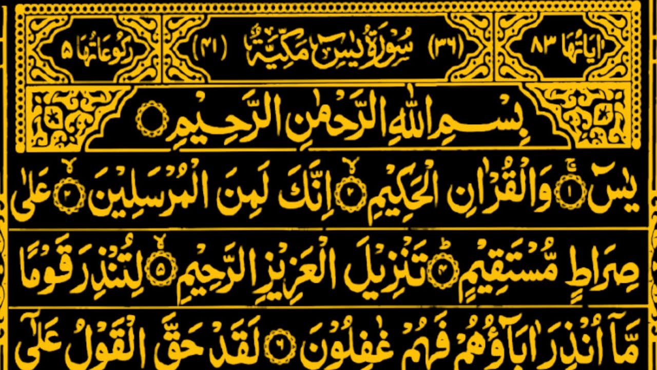 Surah Yasin & Surah Ar Rahman | ☘️🎤 Beautiful Qur'an Tilawat | Full With Arabic Text HD | Yaseen 