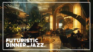 Ambient Futuristic Soundscapes Mixed With A Cosy Jazz Piano Medley (432 Hz) [Ambient Lofi Vibes]