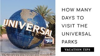 Can I visit Universal in 1 day?