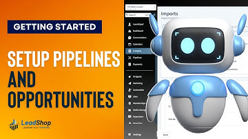 Setup Pipelines and Opportunities