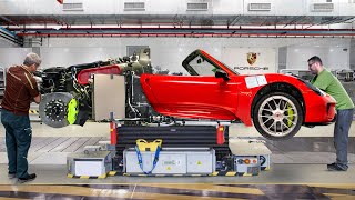 How They Build the Porsche 918 by Hands in Germany