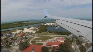 Landing in Cayo Largo & going to the Memorie's Resort Time Lapse