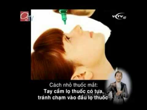 Video Cách tra thuốc nhỏ mắt đúng cách - youtube