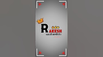 Rakesh name status ||  COMMENT YOUR NAME
