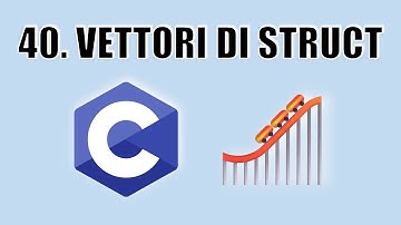 Corso base C | 40. Vettori di struct